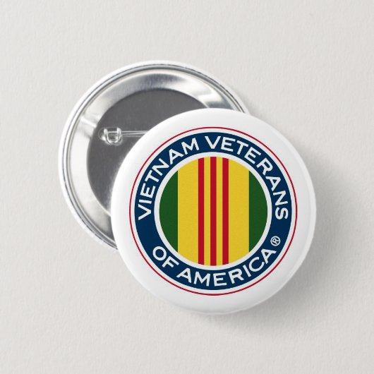 Vietnam Veteraan-Amerikaanse Button (Voorkant /achterkant)