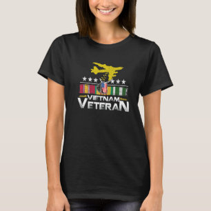 Vietnam Veteraan B 52 Stratofort Bomber Plane U T-shirt