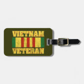 Vietnam Veteraan Bagagelabel (Voorkant horizontaal)
