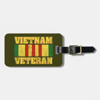 Vietnam Veteraan Bagagelabel