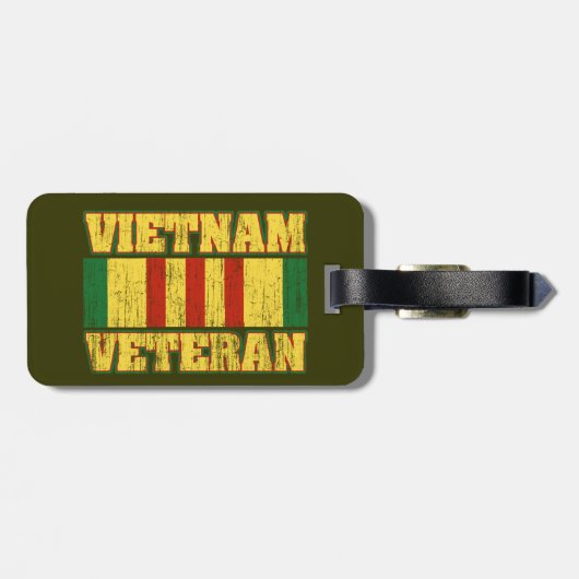 Vietnam Veteraan Bagagelabel (Achterkant horizontaal)