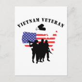 Vietnam Veteraan Briefkaart (Voorkant)