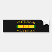 Vietnam Veteraan Bumpersticker (Voorkant)