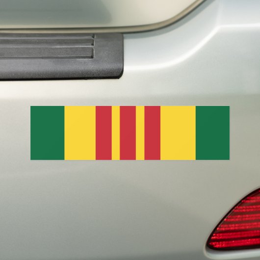 Vietnam Veteraan Bumpersticker (Op auto)