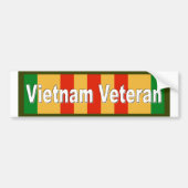 Vietnam Veteraan Bumpersticker (Voorkant)