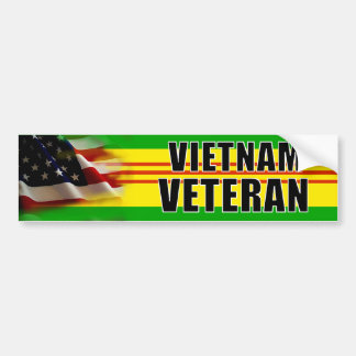 Vietnam Veteraan-Bumpersticker Bumpersticker