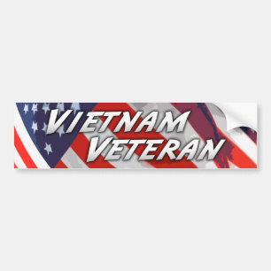 Vietnam Veteraan-Bumpersticker Bumpersticker