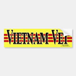 Vietnam Veteraan-Bumpersticker Bumpersticker