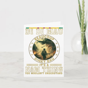 Vietnam Veteraan Di Di Mau, Vietnam Oorlog Herinne Kaart