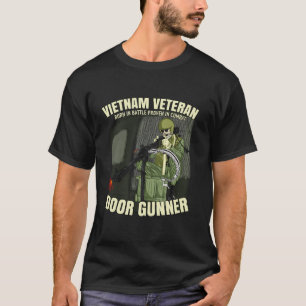 VIETNAM VETERAAN DOOR GUNNER T SHIRT
