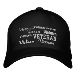 Vietnam Veteraan - Geborduurd Pet