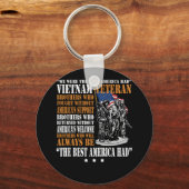 Vietnam Veteraan het beste Amerika had Shirt gekoc Sleutelhanger (Voorkant)