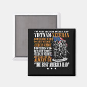 Vietnam veteraan het beste Amerika had trots Magneet (Voorkant / Achterkant)
