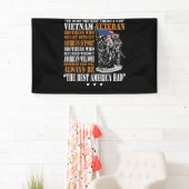 Vietnam veteraan het beste Amerika had trots Spandoek (Insitu)