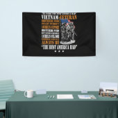 Vietnam veteraan het beste Amerika had trots Spandoek (Beurs)