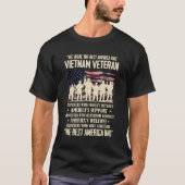 Vietnam veteraan het beste Amerika had trots T-shirt (Voorkant)