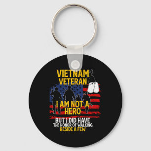 Vietnam veteraan, ik ben geen held, veteraan sleutelhanger