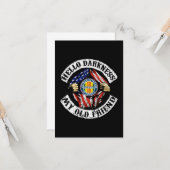 Vietnam Veteraan Kaart (Voorkant / Achterkant in situ)