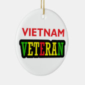 Vietnam Veteraan Keramisch Ornament (Rechts)