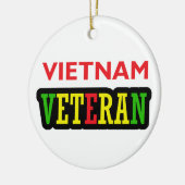 Vietnam Veteraan Keramisch Ornament (Links)