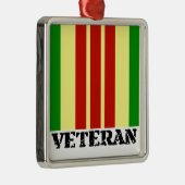 Vietnam Veteraan Metalen Ornament (Rechts)