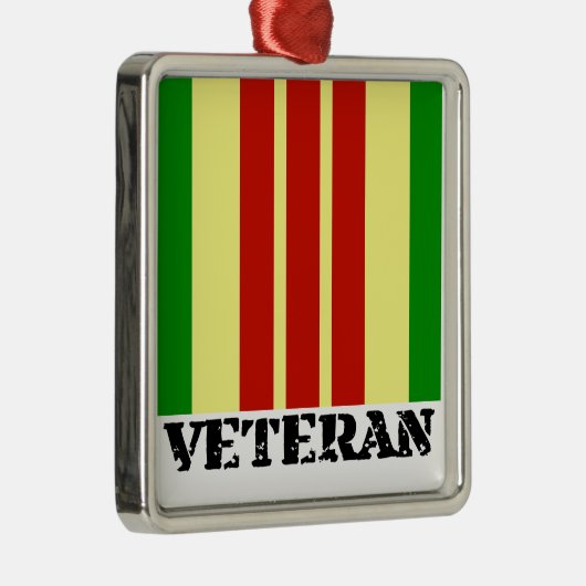 Vietnam Veteraan Metalen Ornament (Rechts)