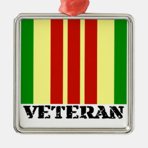 Vietnam Veteraan Metalen Ornament