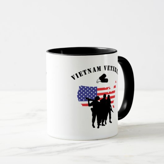 Vietnam Veteraan Mok (Voorkant rechts)
