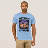 VIETNAM VETERAAN RETRO T-SHIRTS (Voorkant volledig)