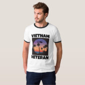VIETNAM VETERAAN RINGER T-SHIRTS (Voorkant volledig)