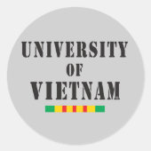 Vietnam veteraan stencil sticker (Voorkant)