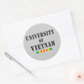 Vietnam veteraan stencil sticker (Envelop)