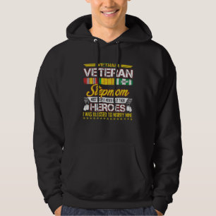 VietNam-veteraan stiefmoeder de meeste mensen ontm Hoodie