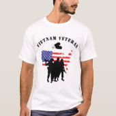 Vietnam Veteraan T-shirt (Voorkant)