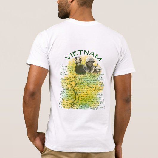 Vietnam Veteraan T-shirt (Achterkant)