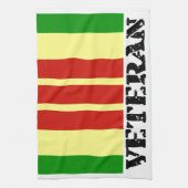 Vietnam Veteraan Theedoek (Verticaal)
