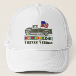 Vietnam Veteraan Trucker Pet