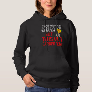 Vietnam Veteraan Vietnam Vet Deze Vet verdiende ze Hoodie