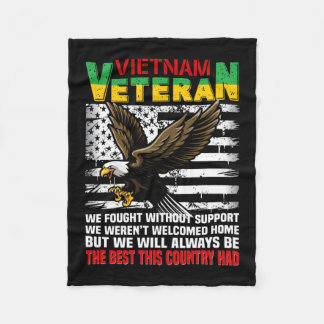 Vietnam-veteraan We zullen altijd het beste zijn v Fleece Deken
