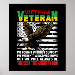 Vietnam-veteraan We zullen altijd het beste zijn v Poster