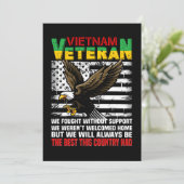 Vietnam-veteraan We zullen altijd het beste zijn v Save The Date (Staand voorkant)