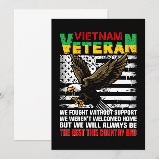 Vietnam-veteraan We zullen altijd het beste zijn v Save The Date (Voorkant / Achterkant)