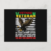 Vietnam-veteraan We zullen altijd het beste zijn v Uitnodiging Briefkaart (Voorkant)