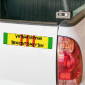 VietNam Veteran Beaucoup Dinky Dau Bumpersticker (Op Truck)