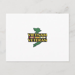 Vietnam Veteran Briefkaart
