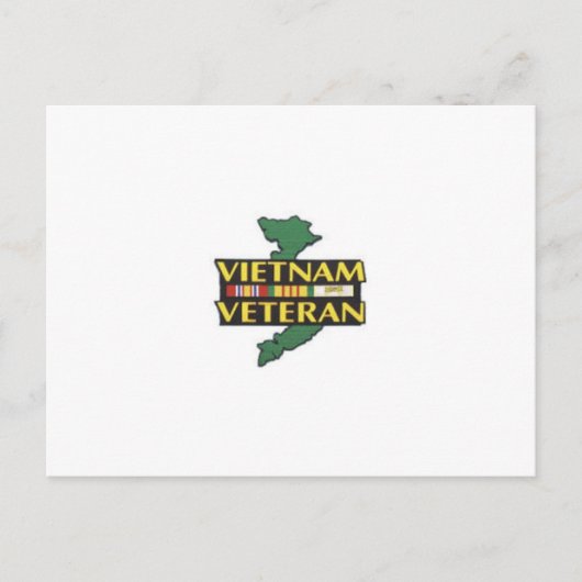 Vietnam Veteran Briefkaart (Voorkant)