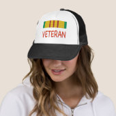 VIETNAM VETERAN Campaign RIBBON Trucker Pet (In situ)