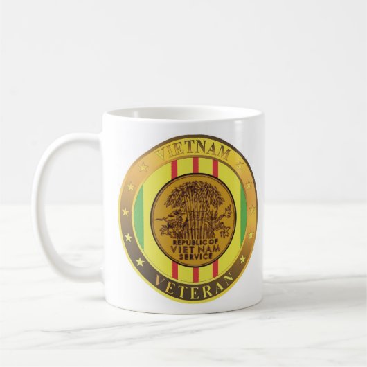 Vietnam Veteran Coffee Mok-by Papastyle Design Koffiemok (Links)