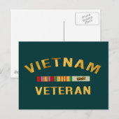 Vietnam Veteran Gifts Briefkaart (Voorkant / Achterkant)