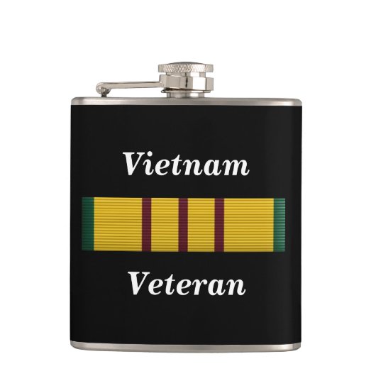 Vietnam Veteran - kolf Heupfles (Voorkant)